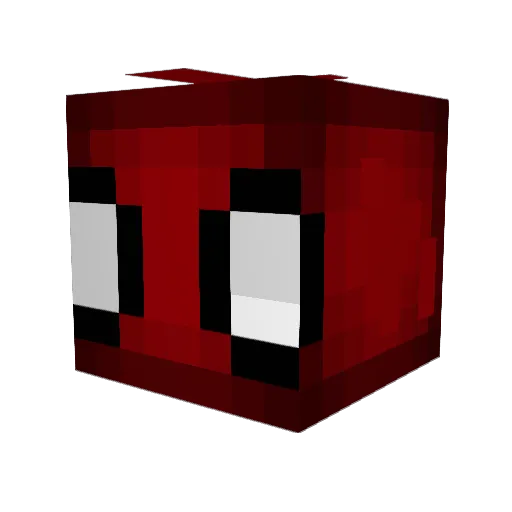 EvanNew22 Minecraft avatar head, 3D render