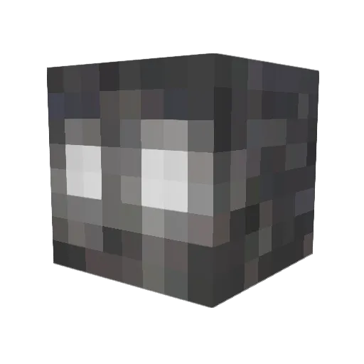 EvanWBuck Minecraft avatar head, 3D render