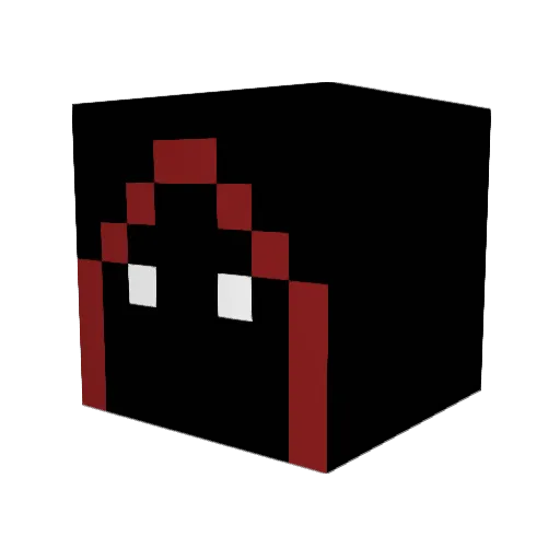 Evan_Gonzo Minecraft avatar head, 3D render