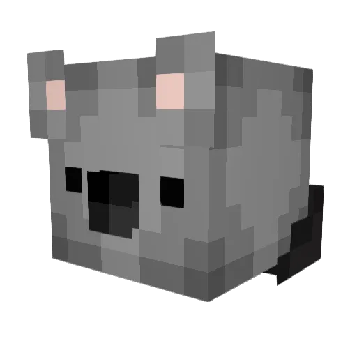 Evannyssa Minecraft avatar head, 3D render