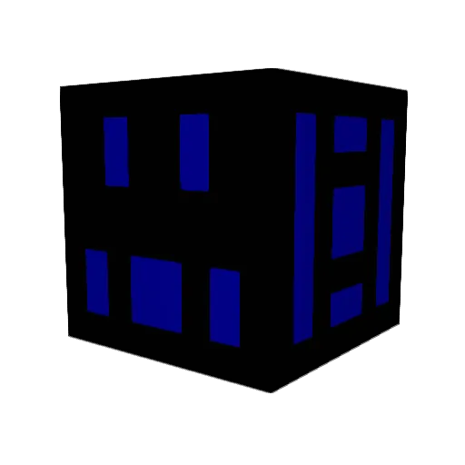 Evaveon Minecraft avatar head, 3D render