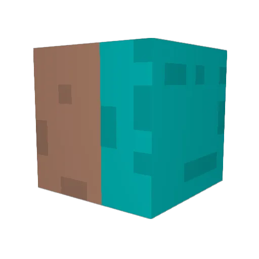 Eve4ko Minecraft avatar head, 3D render