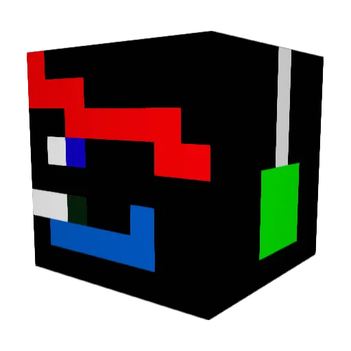 EveeMCYT Minecraft avatar head, 3D render