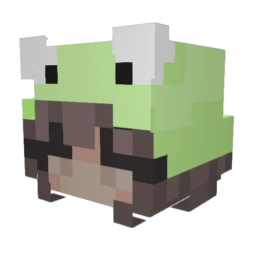 Eveie_GaMeR Minecraft avatar head, 3D render