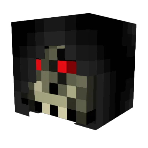 EvelCold Minecraft avatar head, 3D render