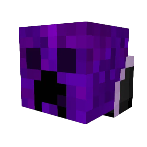EvenorG Minecraft avatar head, 3D render