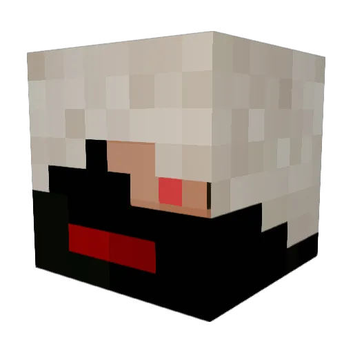 Everliving2012 Minecraft avatar head, 3D render