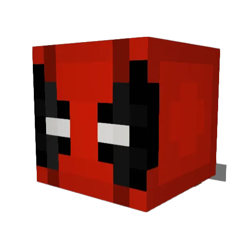 Everoncer Minecraft avatar head, 3D render