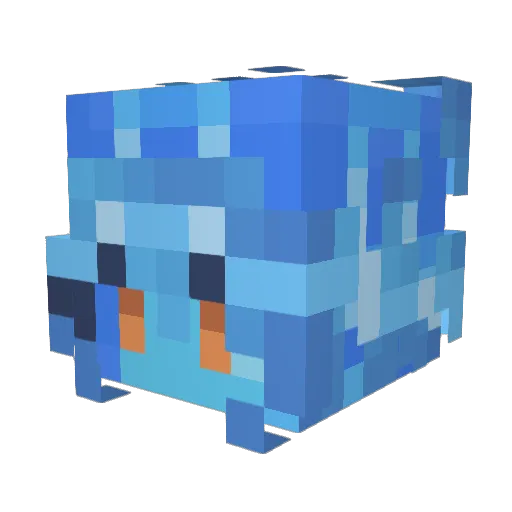 Evertree24 Minecraft avatar head, 3D render
