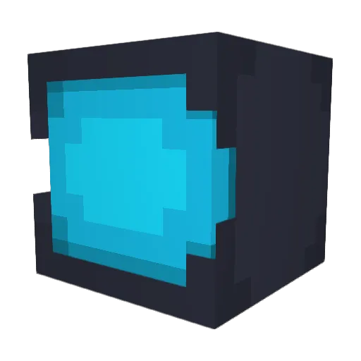 Everxed Minecraft avatar head, 3D render