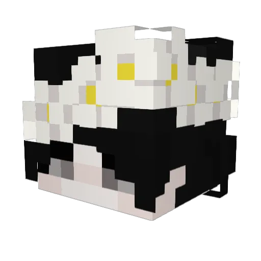 EveryKids Minecraft avatar head, 3D render