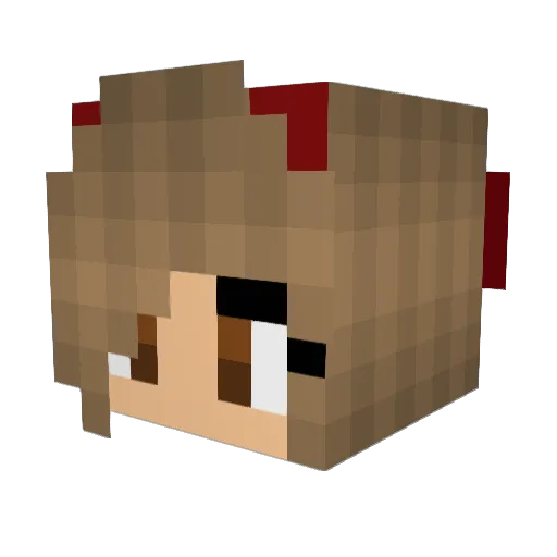 EveryoneH8sAlex Minecraft avatar head, 3D render