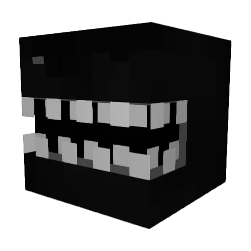 EviXx Minecraft avatar head, 3D render