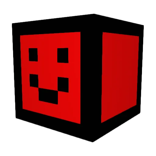 Evi_Z Minecraft avatar head, 3D render