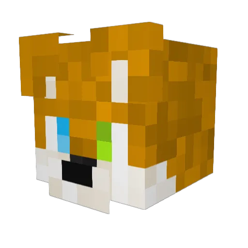 EvilBob441 Minecraft avatar head, 3D render