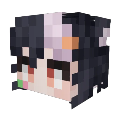 EvilGUNKING83 Minecraft avatar head, 3D render
