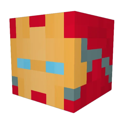 EvilLola22 Minecraft avatar head, 3D render