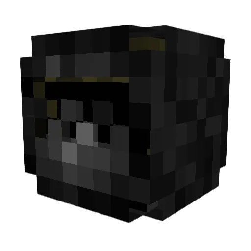 EvilTurtleKabob Minecraft avatar head, 3D render