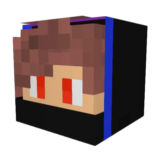 Evil_Blade7 Minecraft avatar head, 3D render