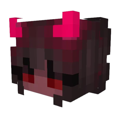 Evil_Defeater Minecraft avatar head, 3D render