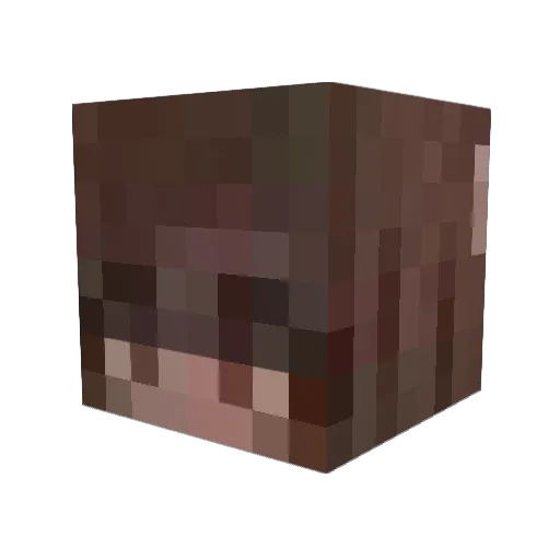 Evil_Girl_UwU Minecraft avatar head, 3D render