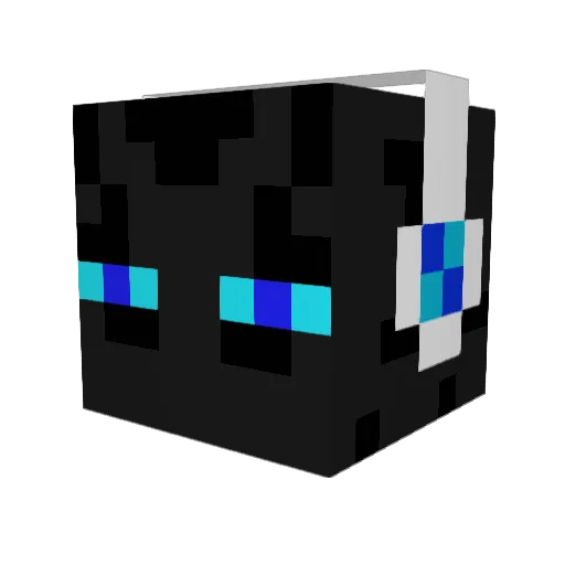 Evil_Jiang Minecraft avatar head, 3D render