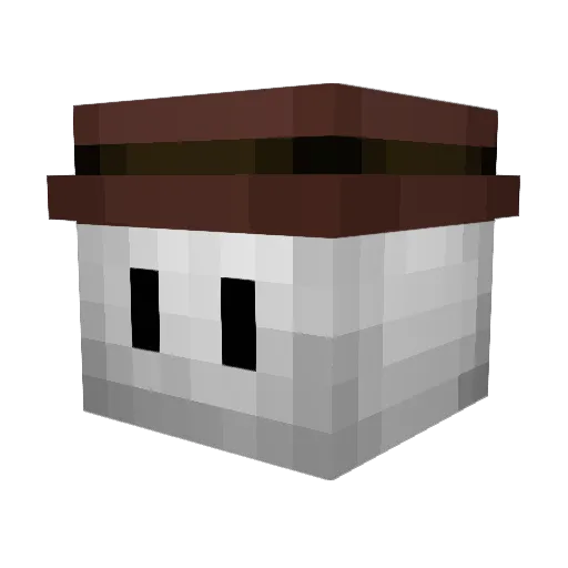 Evil_Matias Minecraft avatar head, 3D render
