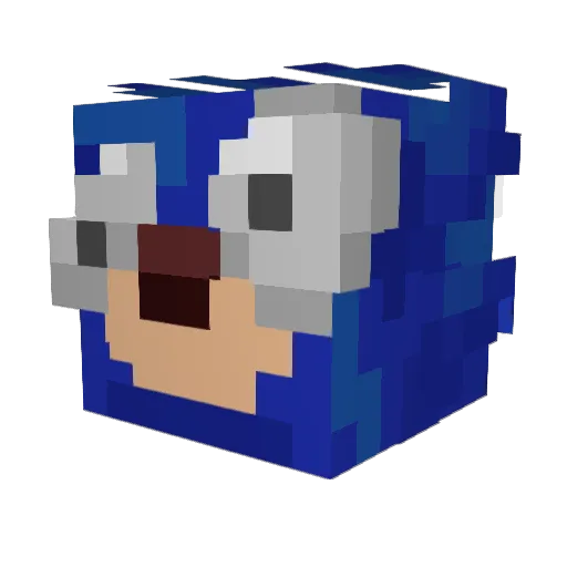 Evil_jesusGaming Minecraft avatar head, 3D render