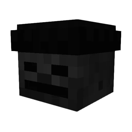 Evil_maniac Minecraft avatar head, 3D render