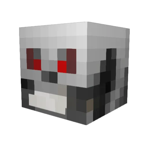 Evilchicken2012 Minecraft avatar head, 3D render