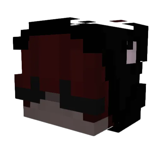Evileye270 Minecraft avatar head, 3D render