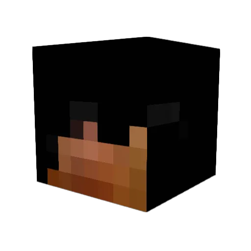 EvinLeeArcher Minecraft avatar head, 3D render