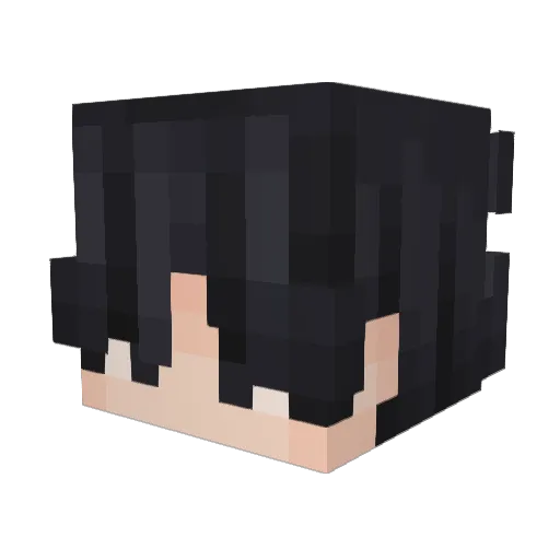 EvnoYy Minecraft avatar head, 3D render