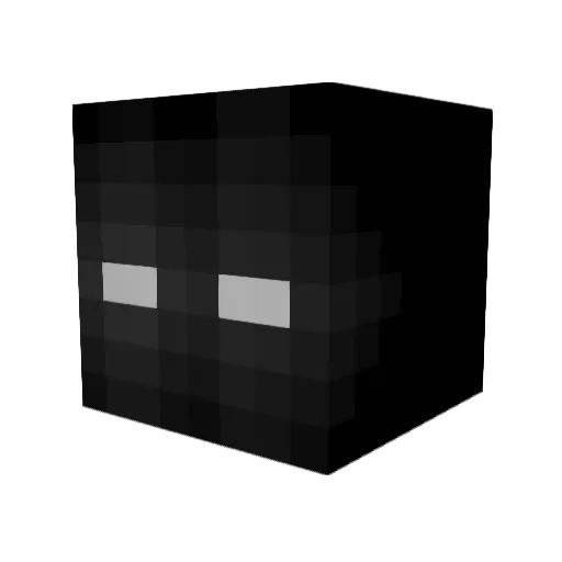 Evo0729 Minecraft avatar head, 3D render
