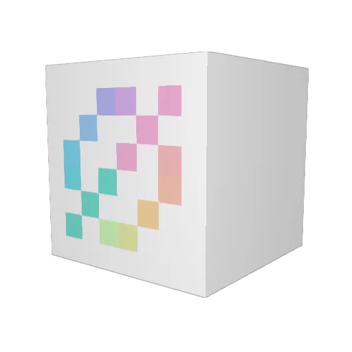 Evol_MCXIX Minecraft avatar head, 3D render