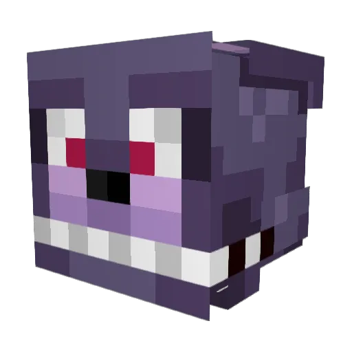 Evoli93 Minecraft avatar head, 3D render