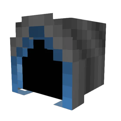 EvolutionStorm Minecraft avatar head, 3D render