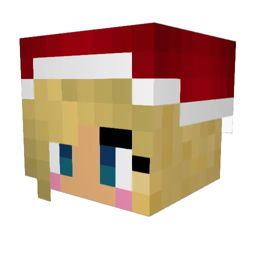 Evolution_420 Minecraft avatar head, 3D render
