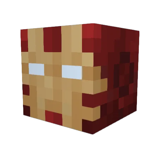 Evyatar201 Minecraft avatar head, 3D render