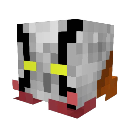 Ewen_Tc Minecraft avatar head, 3D render