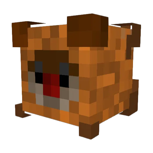 Ewok_Chief_1 Minecraft avatar head, 3D render