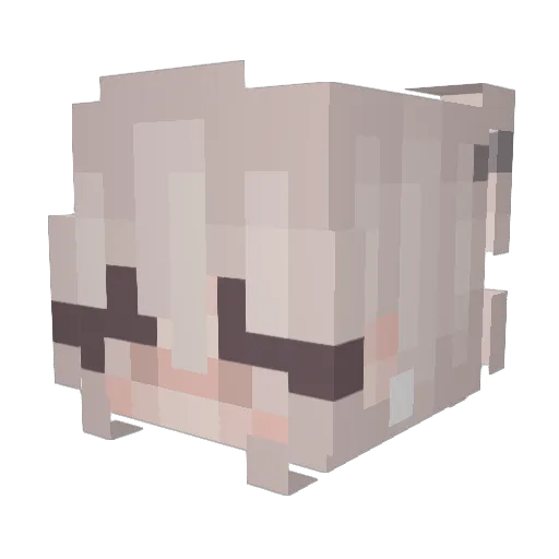 EwwItsIzzy Minecraft avatar head, 3D render