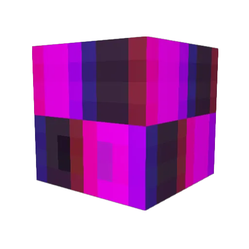 Ex06 Minecraft avatar head, 3D render
