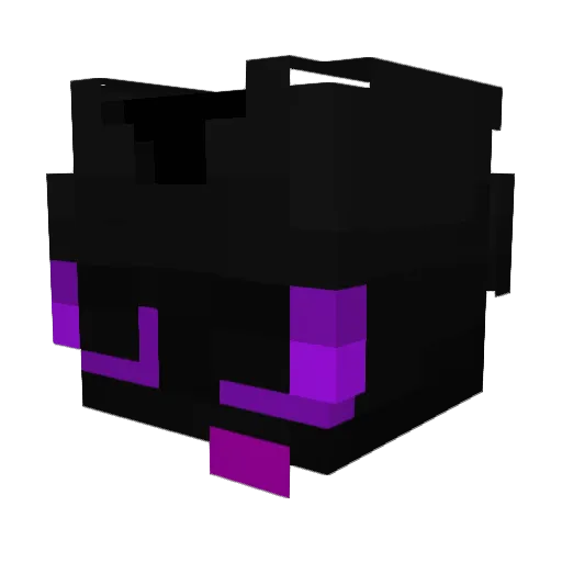 Ex0tlc_ Minecraft avatar head, 3D render