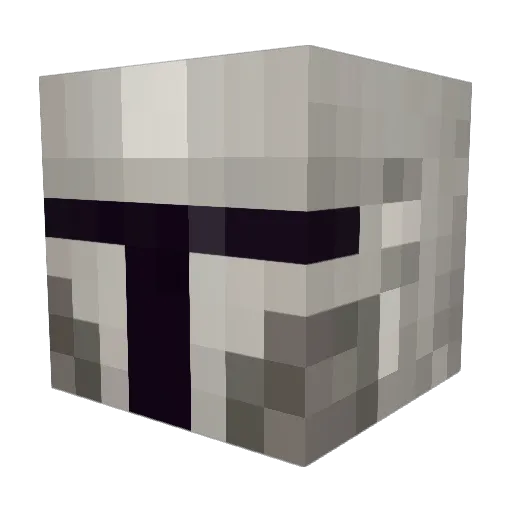 Ex1st3nc3 Minecraft avatar head, 3D render