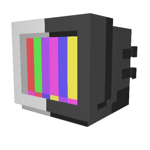 ExNoise Minecraft avatar head, 3D render