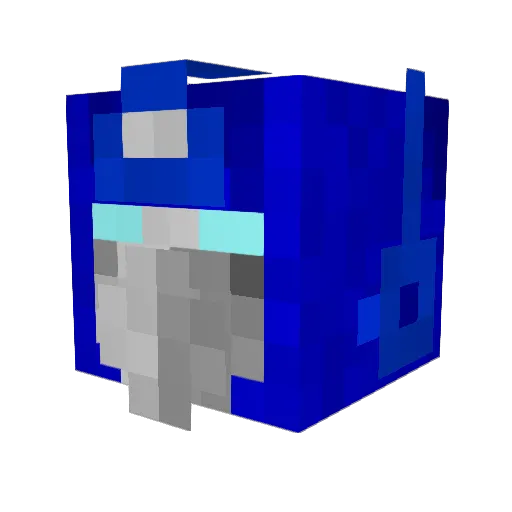 ExTRACTx_ Minecraft avatar head, 3D render