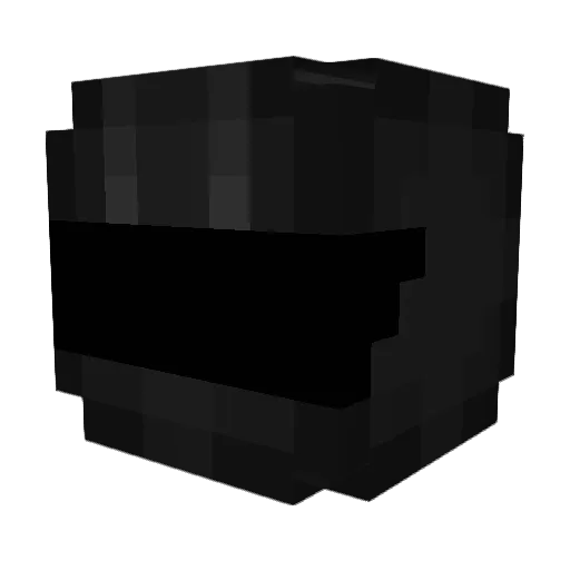 ExTriMe_ Minecraft avatar head, 3D render