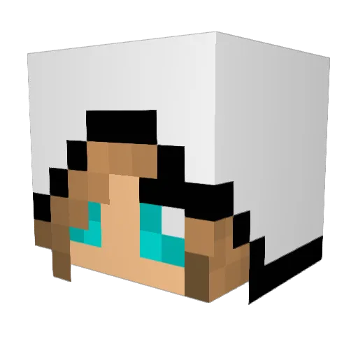 ExXxtreme93 Minecraft avatar head, 3D render