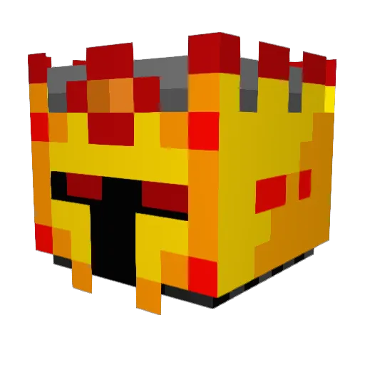 ExaltedViper Minecraft avatar head, 3D render